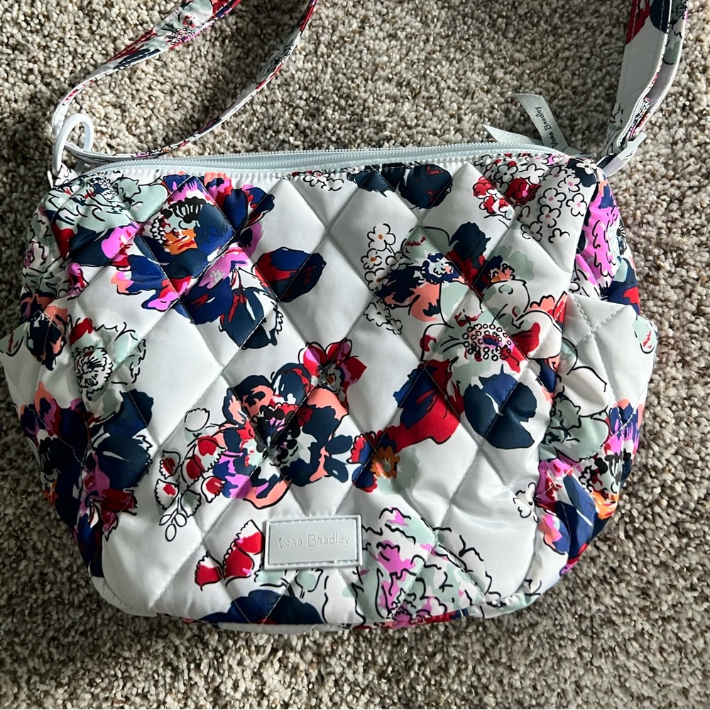Ultralight small go ahead crossbody Vera Bradley exuberant floral
